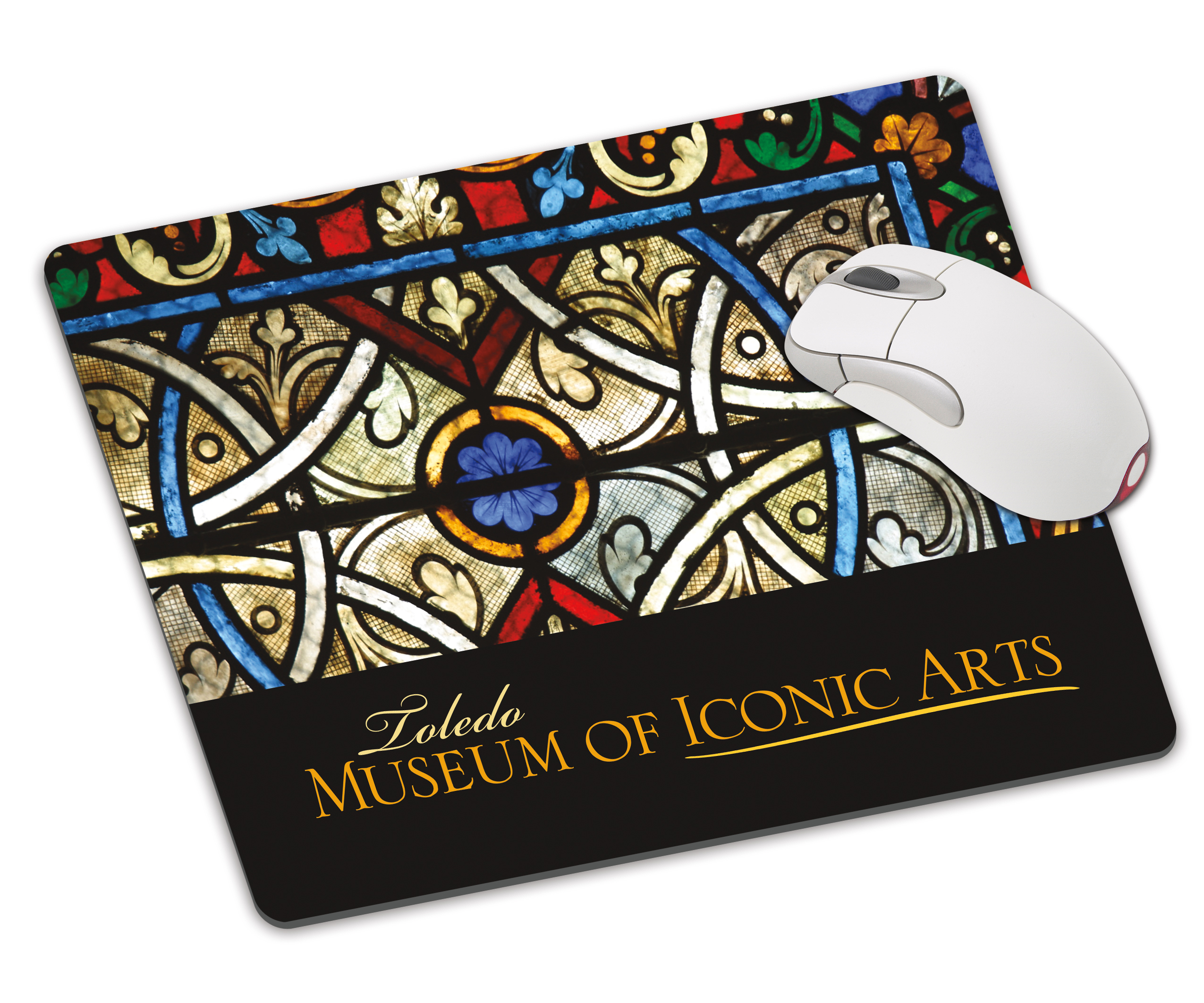 Good Value™ 1/8" Firm Surface Mouse Pad (6" x 8")