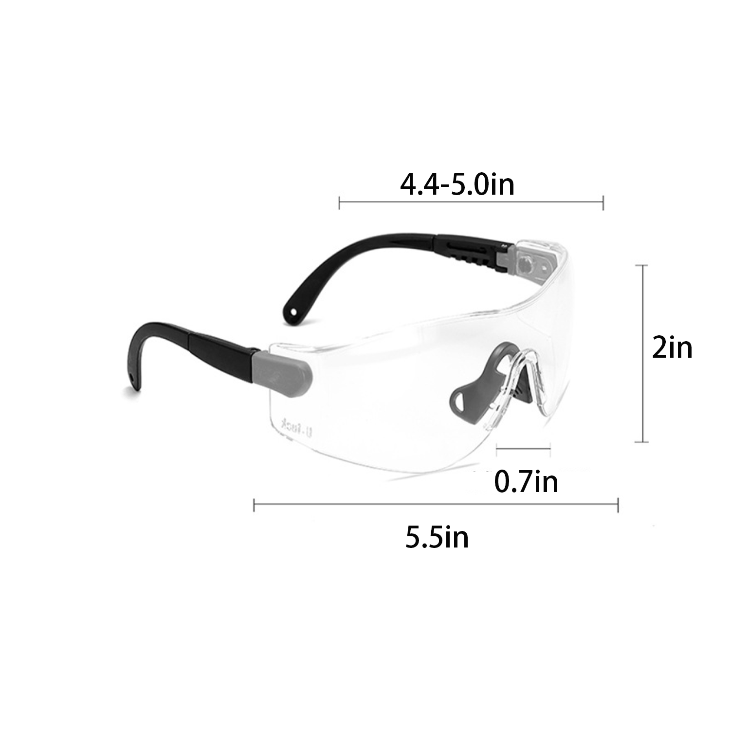 Adjustable Safety Goggles With Customizable Lenses 2