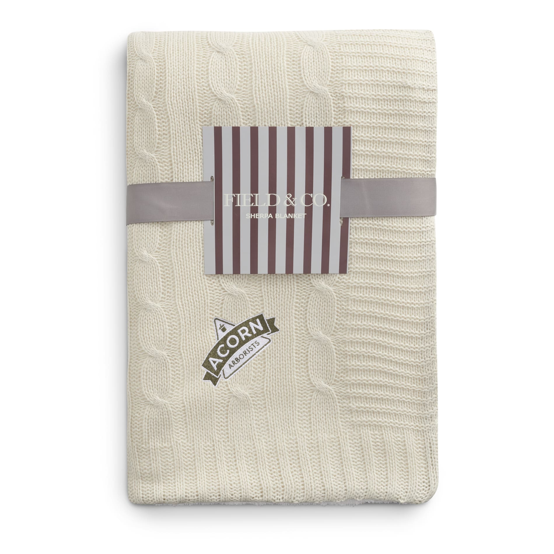 Field & Co.® Cable Knit Sherpa Blanket 119