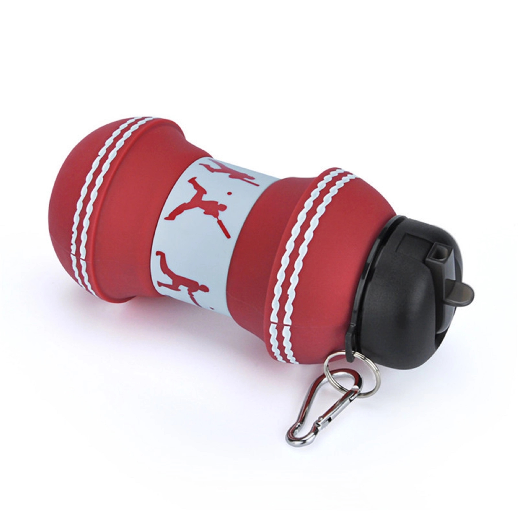 550 ML Ball Cricket Shape Collapsible Water Bottle 7