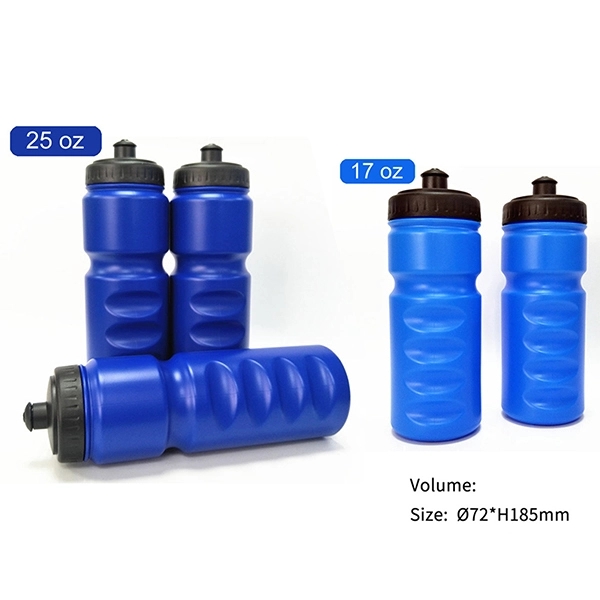 Custom BPA FREE Sport Bottle With Push Pull Lid 5