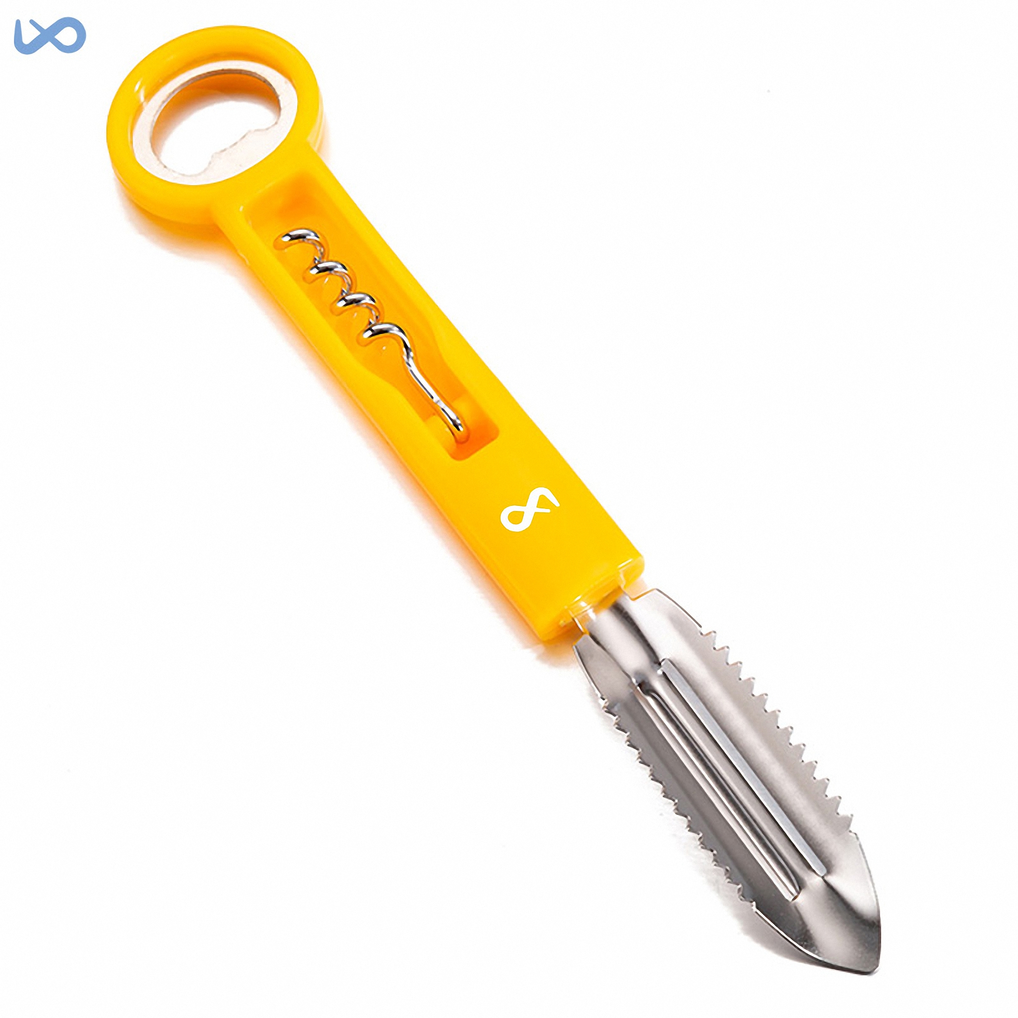 2-in-1 Fruit and Vegetable Peeler with Bottle Opener 3