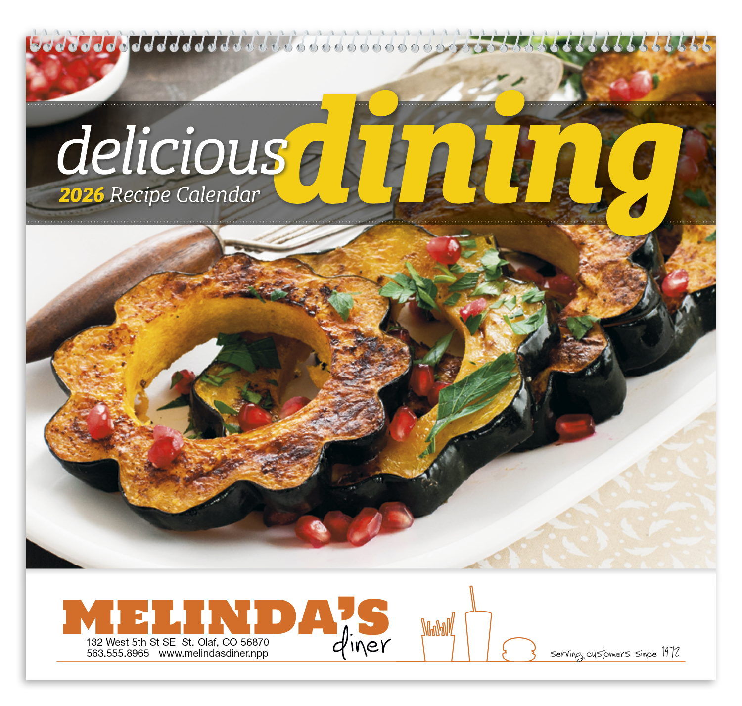 Good Value™ Delicious Dining - Spiral Calendar 42