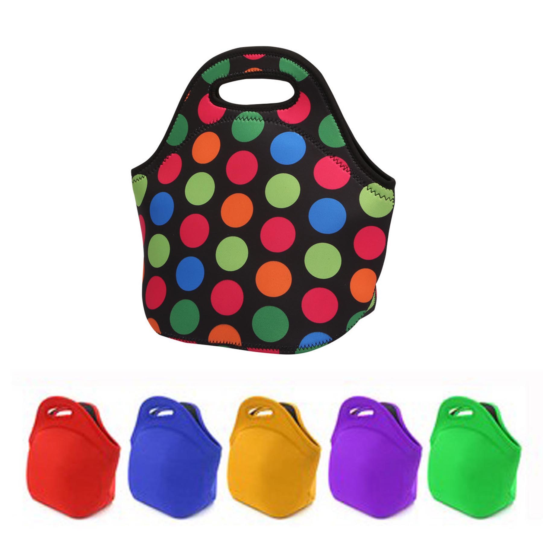 Neoprene Insulated Lunch Tote Bag 1