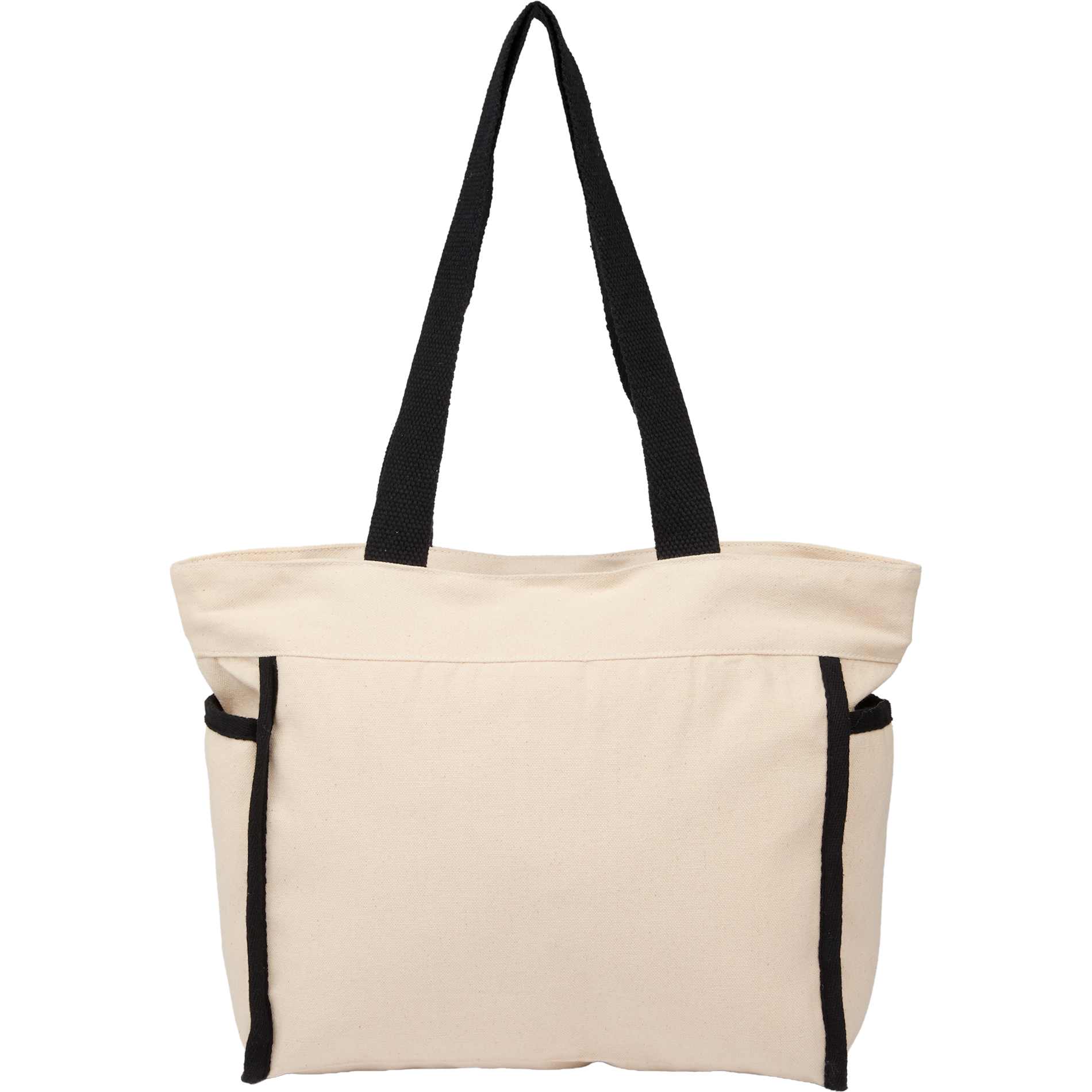 10oz Organic Cotton Accent Tote 19