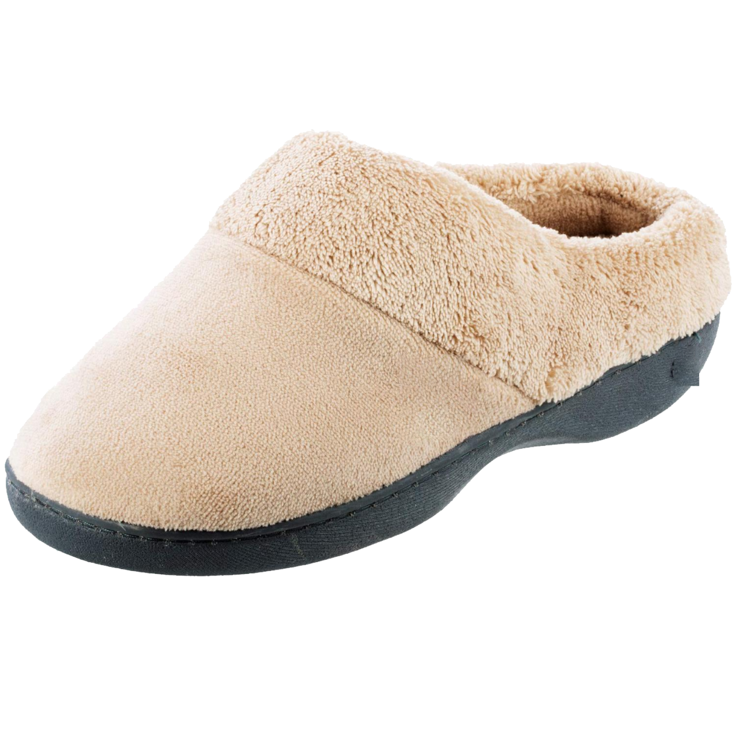 Unisex Non-Slip PVC Sole Plush Winter Slippers 7