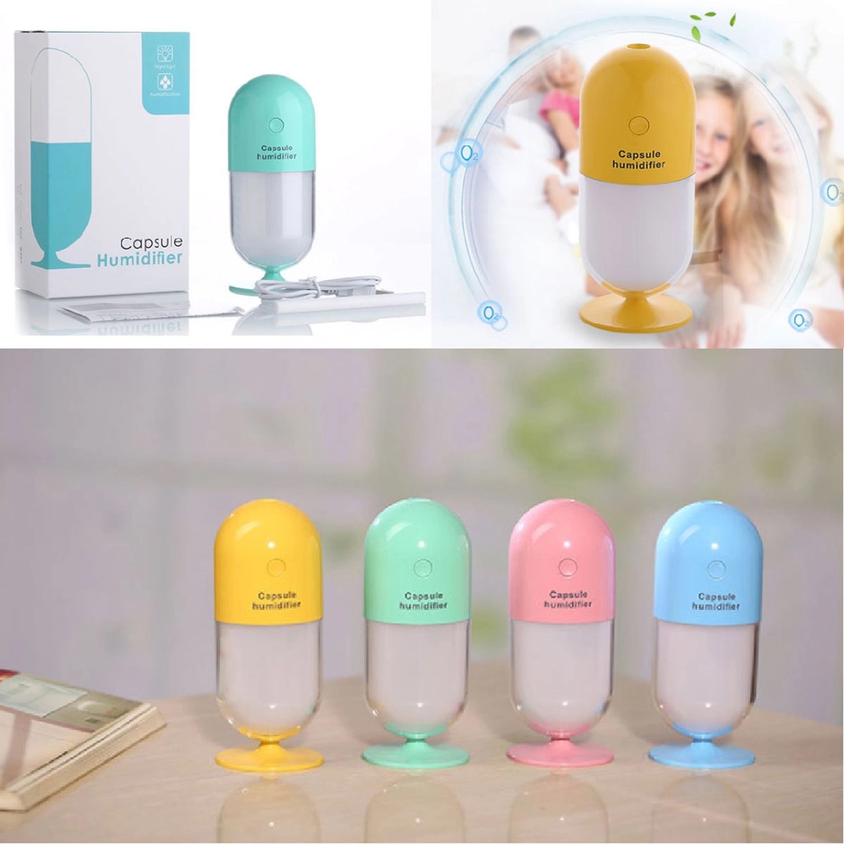 Mini Portable Capsule Diffuser Humidifier 4