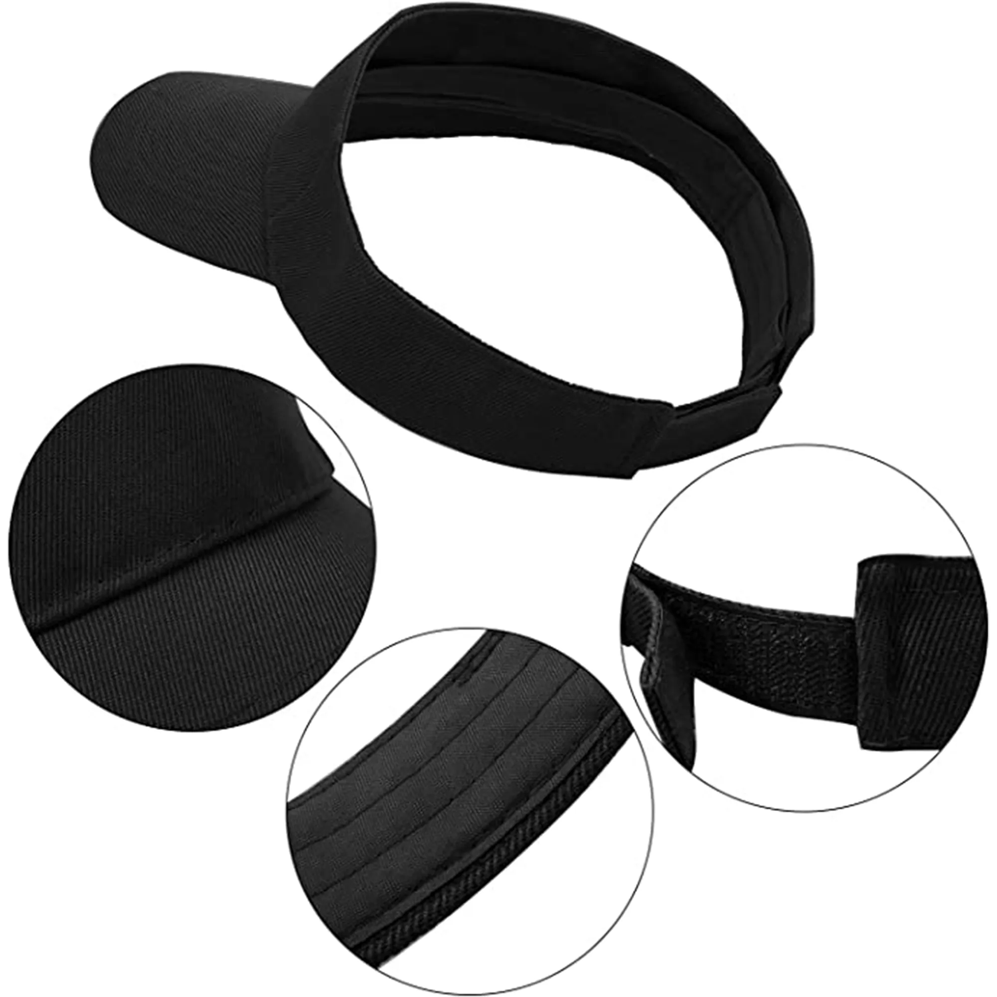Cotton Sports Sun Visor Hat 8
