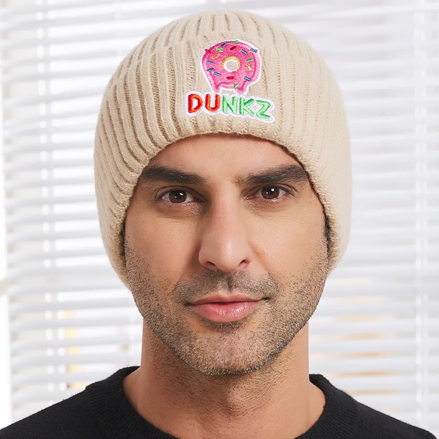 Sturdy Top High Wool Fiber Beanies, custom hat with logo imprint 22