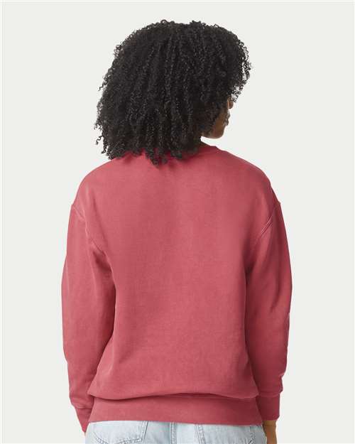 Unisex Garment-Dyed Lightweight Crewneck Sweatshirt - 1466 82