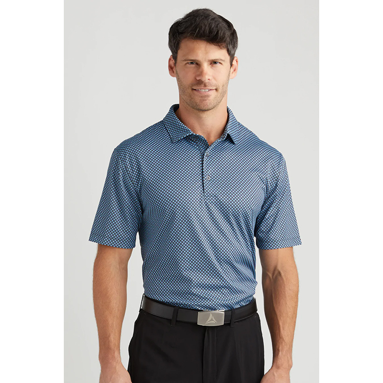 Bermuda Sands Cromwell Geo Print Polo 3