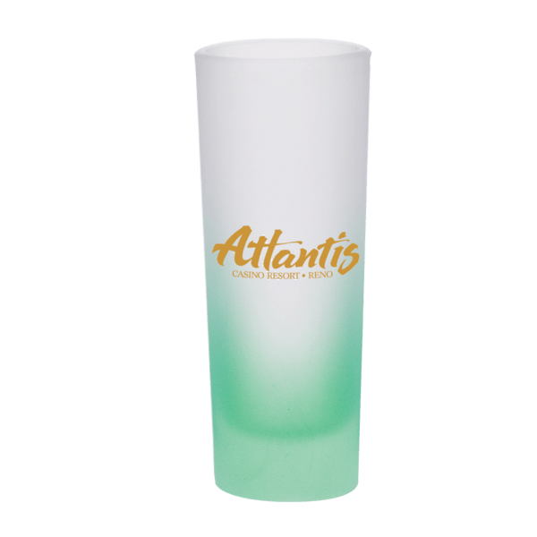 Last Drop 2 oz Frosted Shooter Shot Glass 17