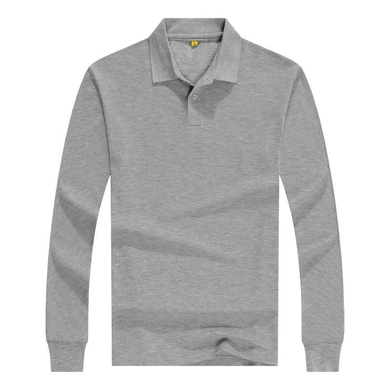 Custom Long-Sleeve Polo Shirts Sweatshirt Tops Pullover 14