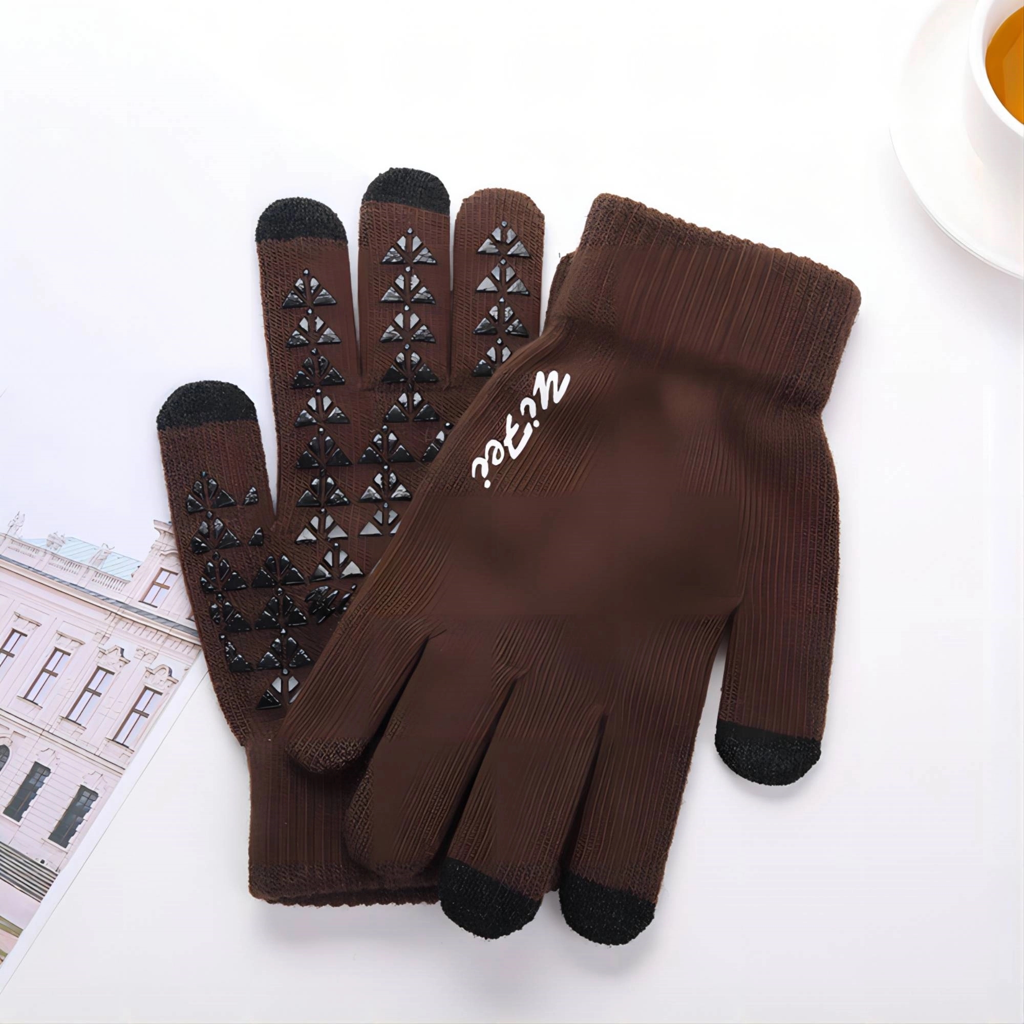 Touch Screen Non-Slip Gloves MOQ 100PCS 3