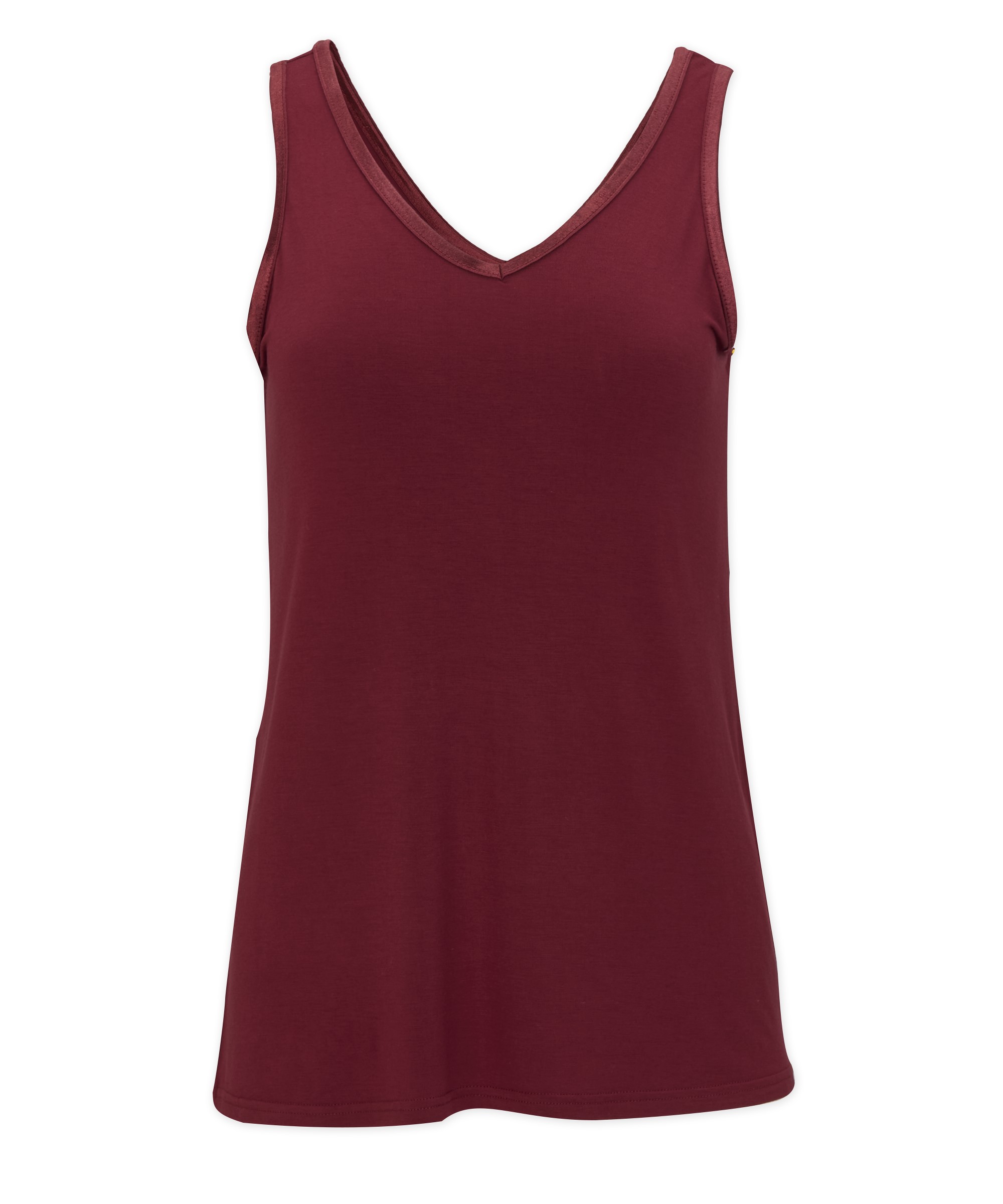 BOXERCRAFT WOMEN'S BAMBOO V-NECK TANK 9