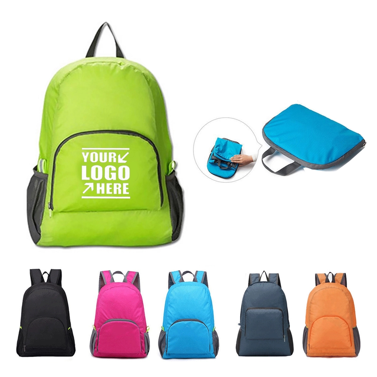 Outdoor Waterproof Folding Backpack Sports Bag 1