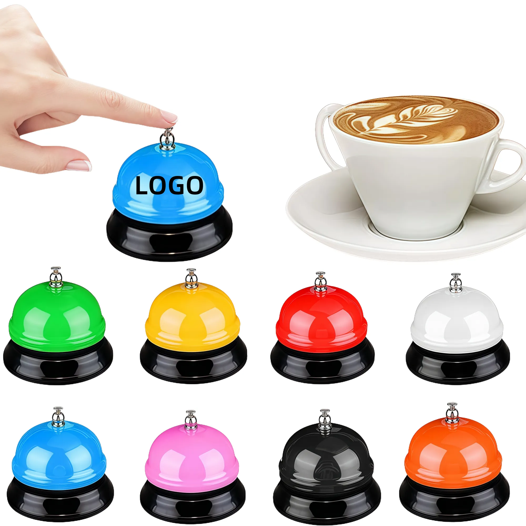 Game Call Colorful Metal Ring Bell 2
