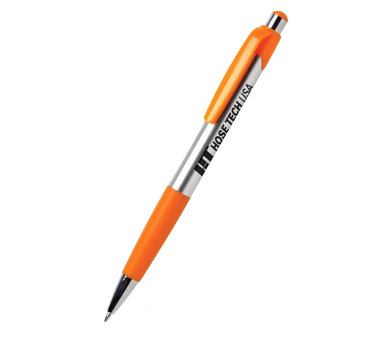 Silver Tone Grip Pen - Domestic 6