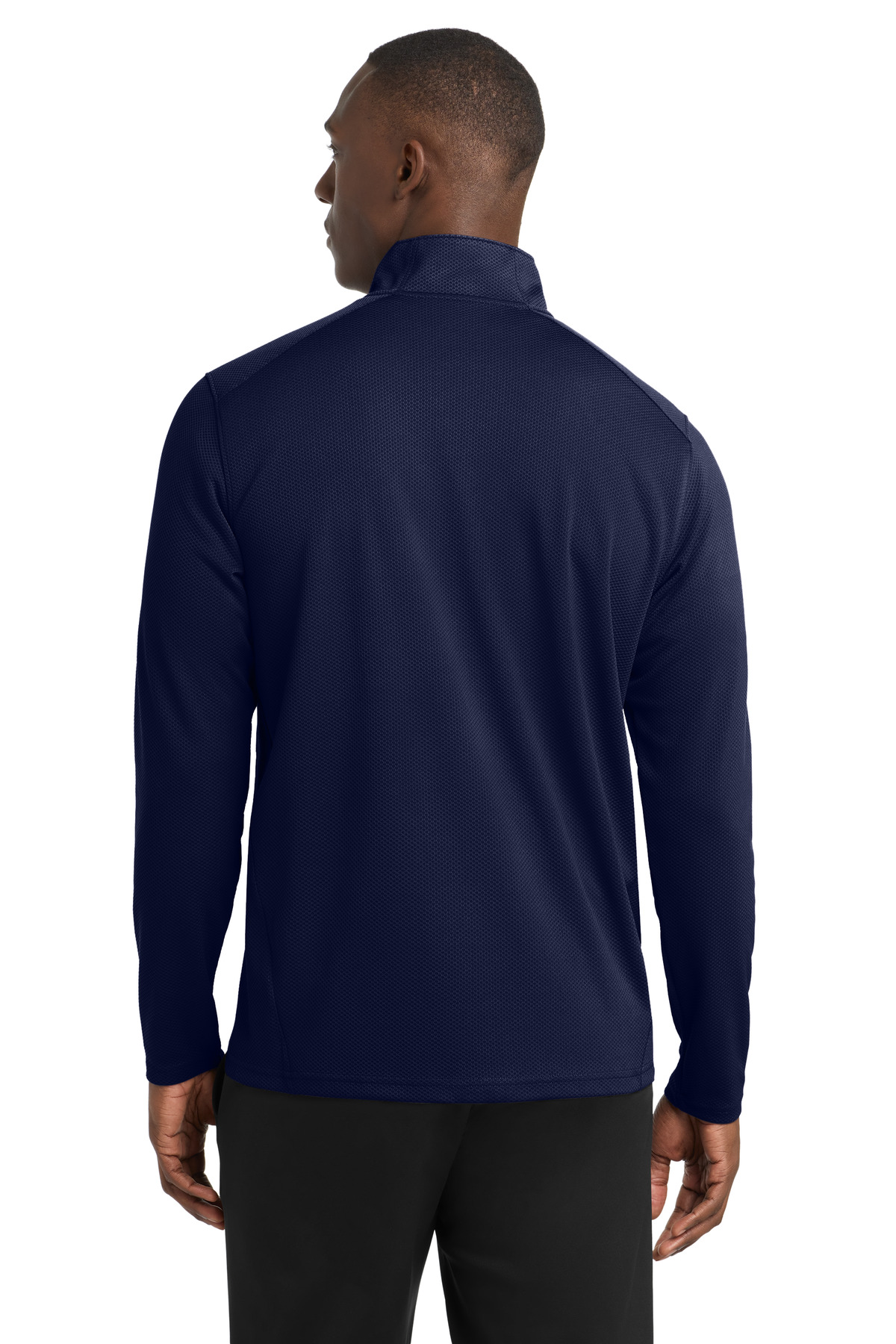 Sport-Tek Sport-Wick Textured 1/4-Zip Pullover. ST860 46