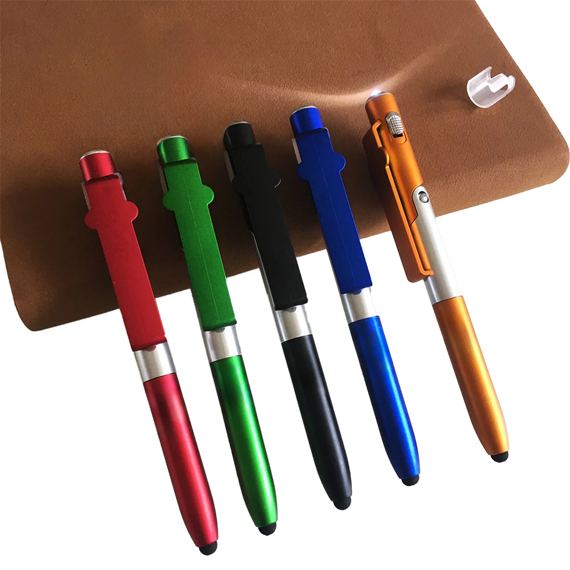 Multifunctional Phone Stand Foldable LED Light Pen 2