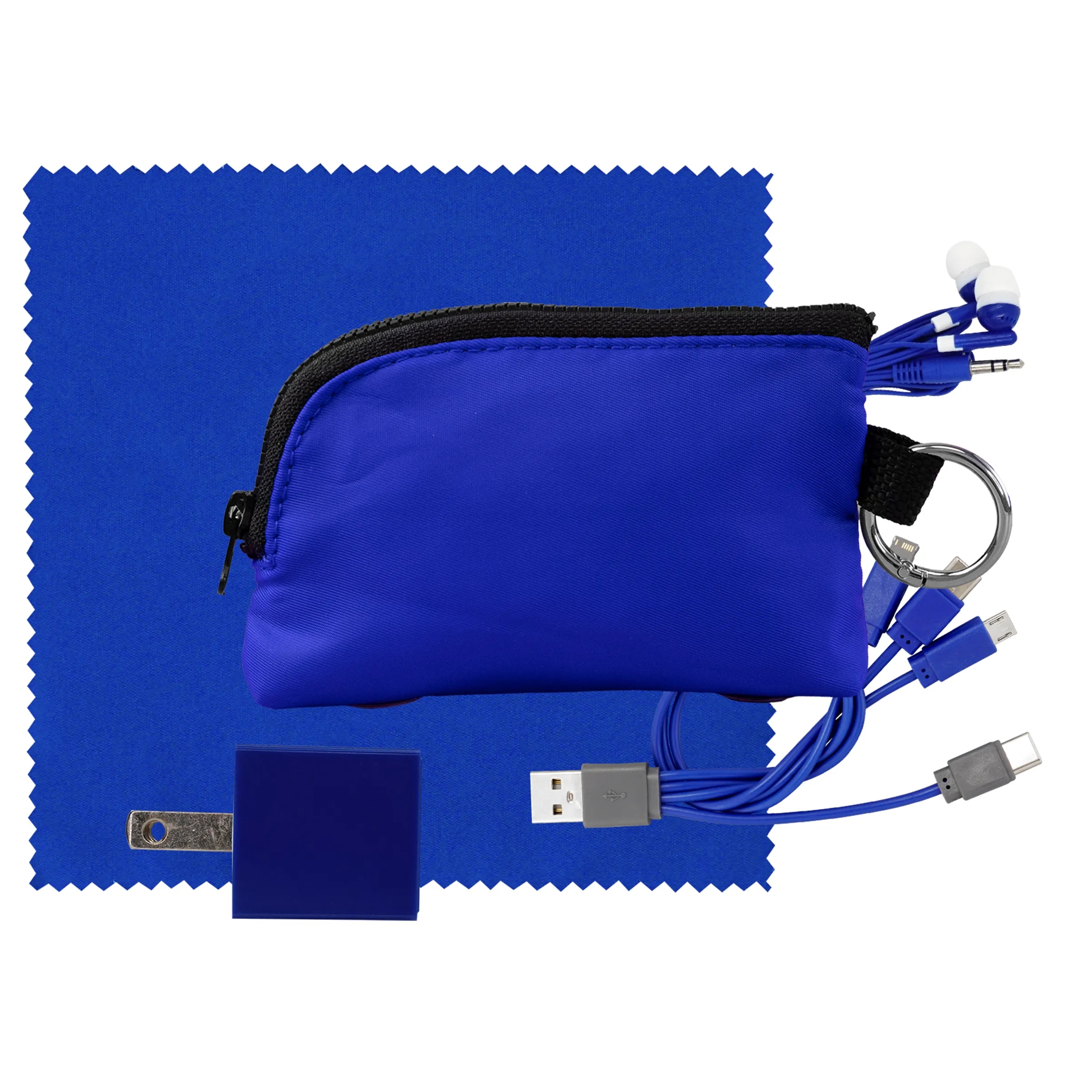 Zip Around Cable, Cloth, Wall & Ear Bud Kit 3