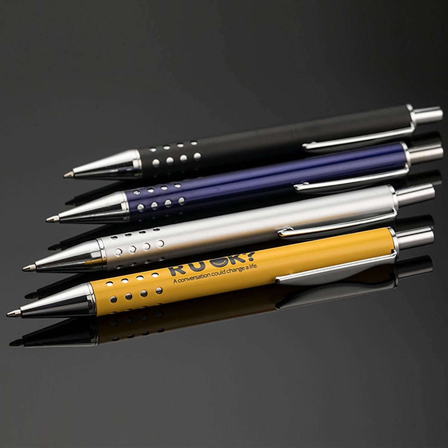 Metal Pen Black Ink Great for Office, School, Business 2
