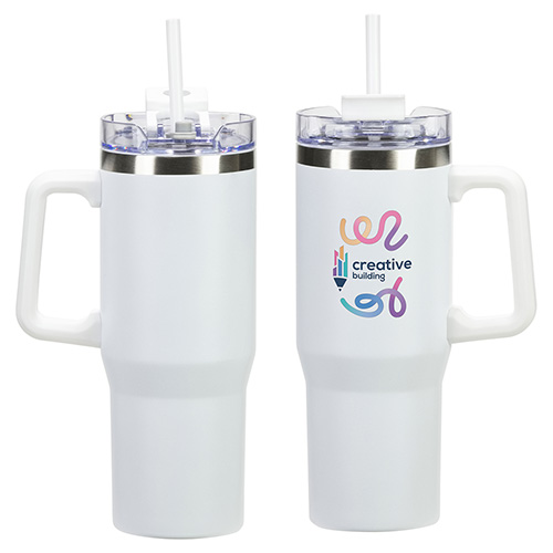 Maestro 30 oz Vacuum Insulated Stainless Steel Mug 8