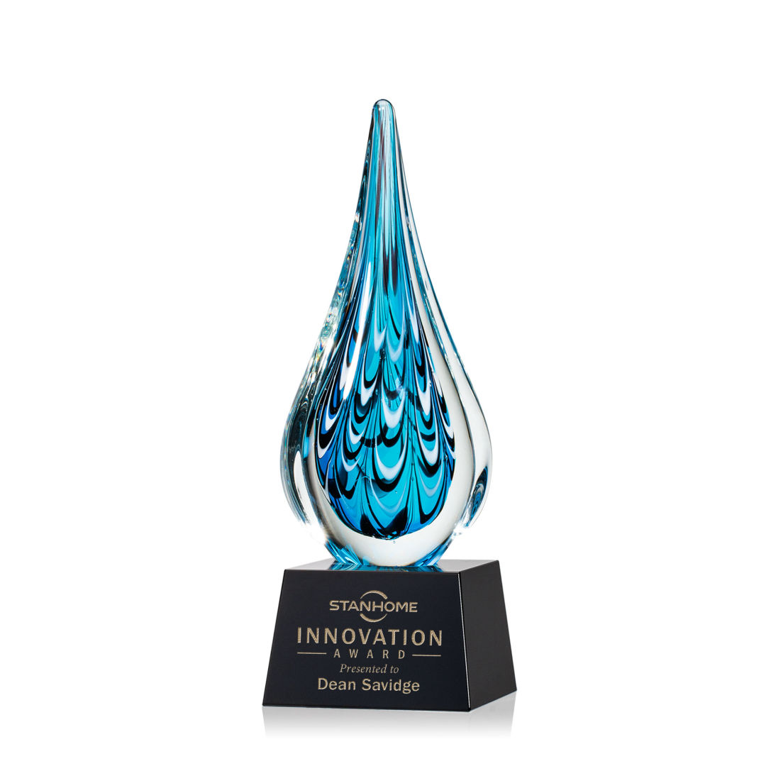 Worchester Award on Robson Base - Black 8