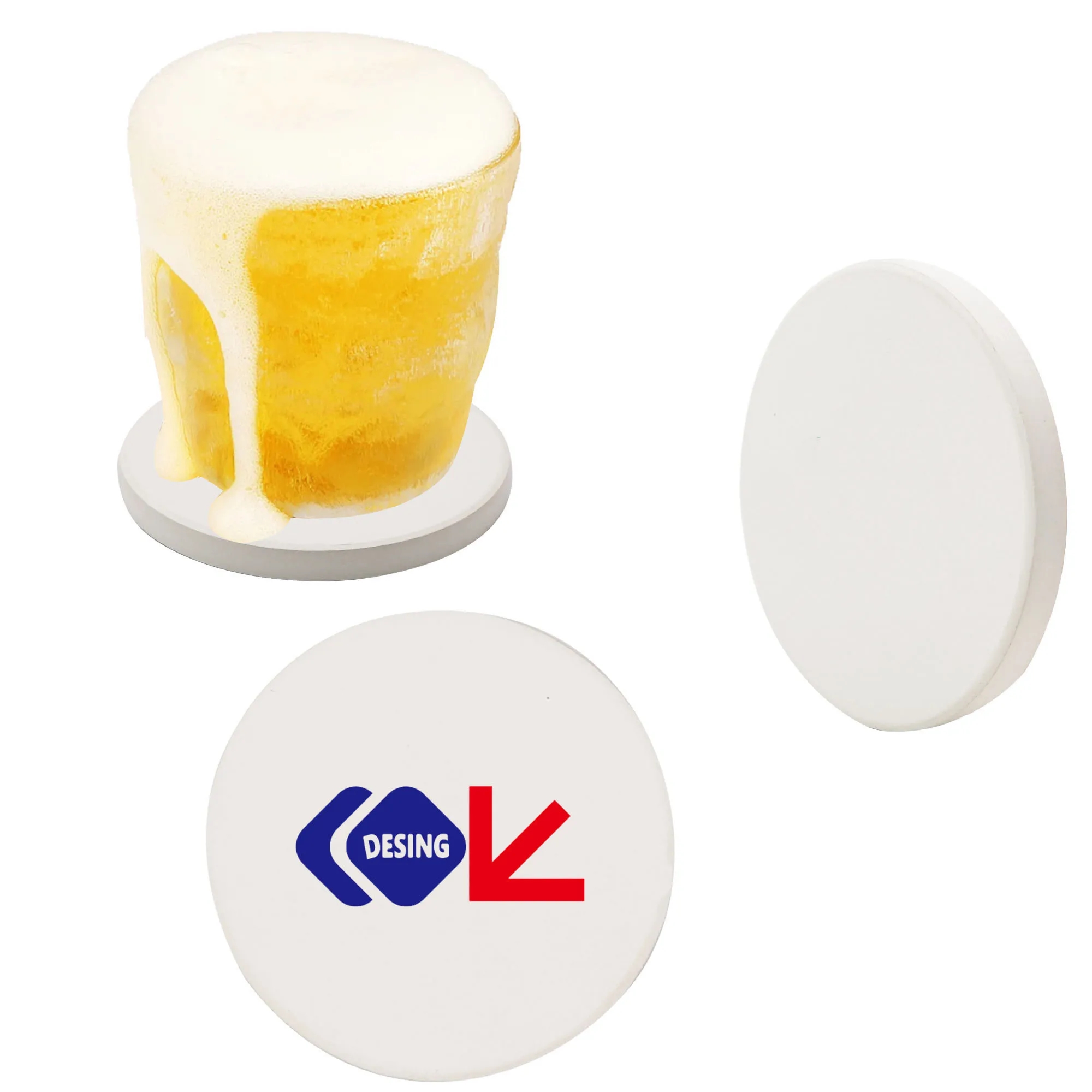 MOQ 20pcs Ceramic Coasters 2