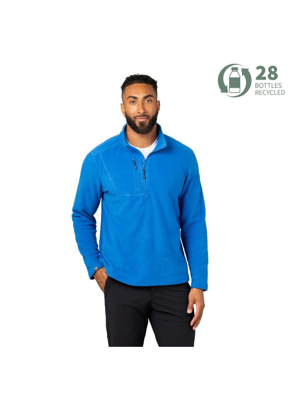 Storm Creek Men's Fireside Fleece Microfleece Quarter Zip 4