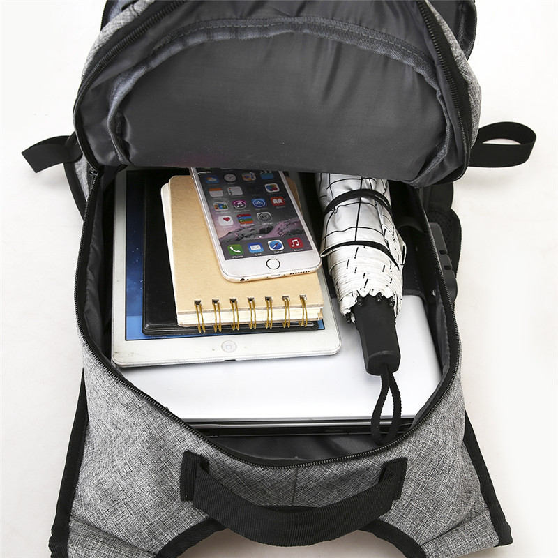 Laptop Backpack with USB Port and Combination Lock 5