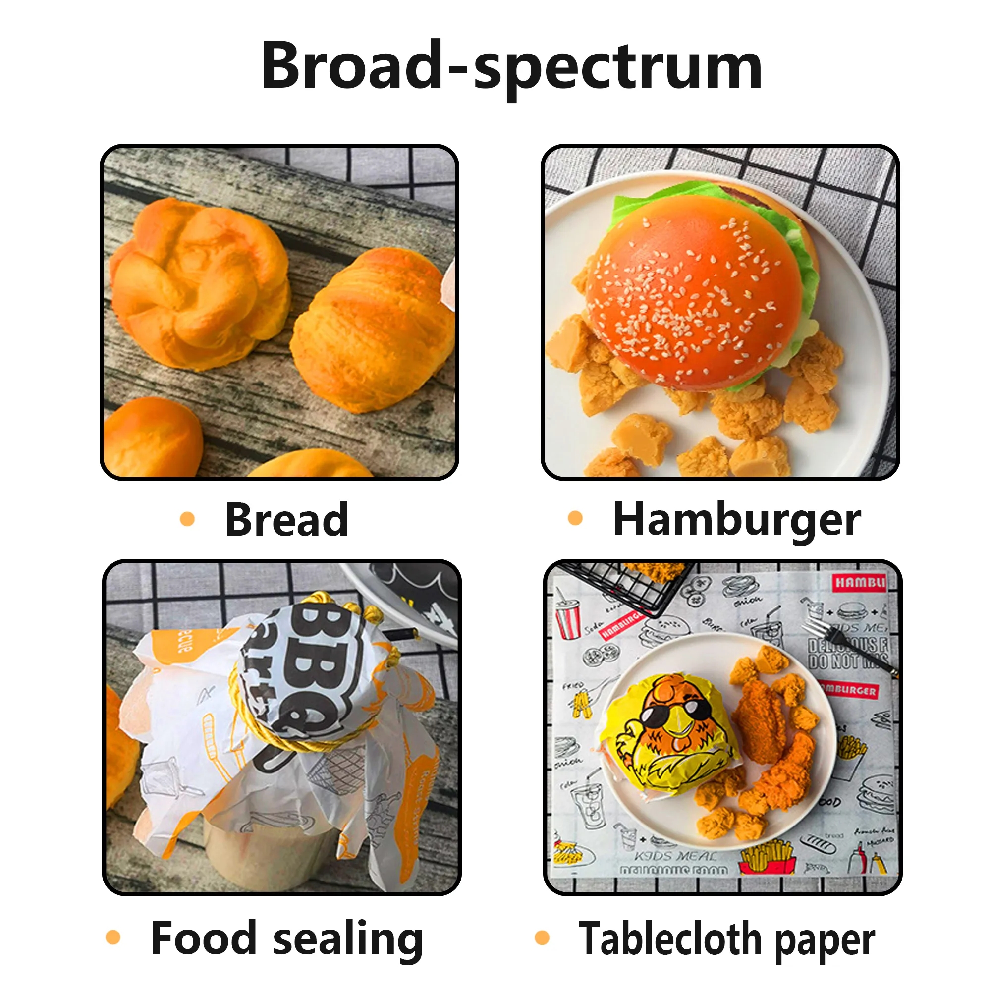 Grease Proof Food Wrap 2