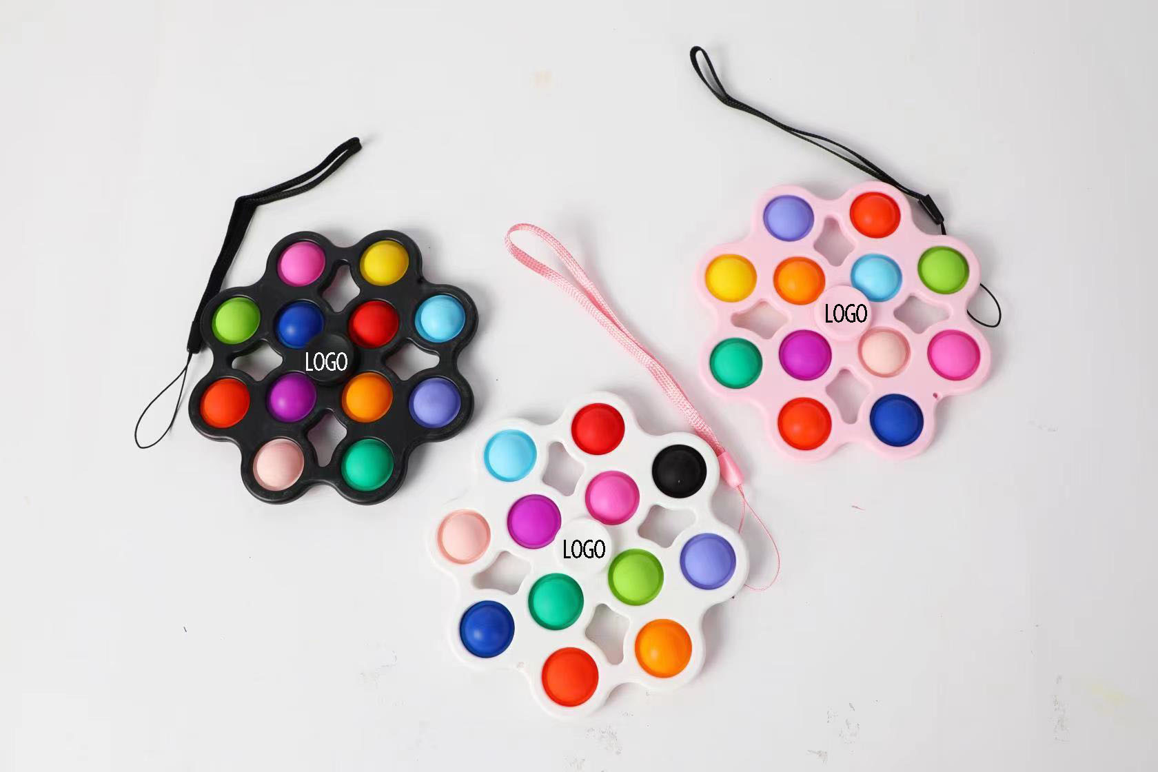 Push Pop Bubble Toys Unique Executive Stress Relief Gift for Adults & Kids ----Twelve Bubbles 1
