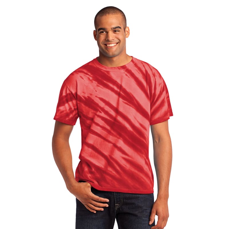 Port & Company - Tiger Stripe Tie-Dye Tee. 32