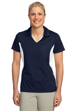 Sport-Tek® Women's Side Blocked Micropique Sport-Wick Polo 57