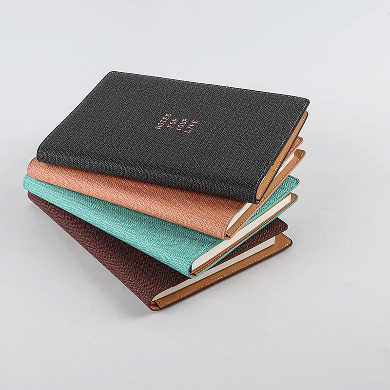 A5 Lined Journal Hardcover Ruled Notebooks with Pen Holder 2