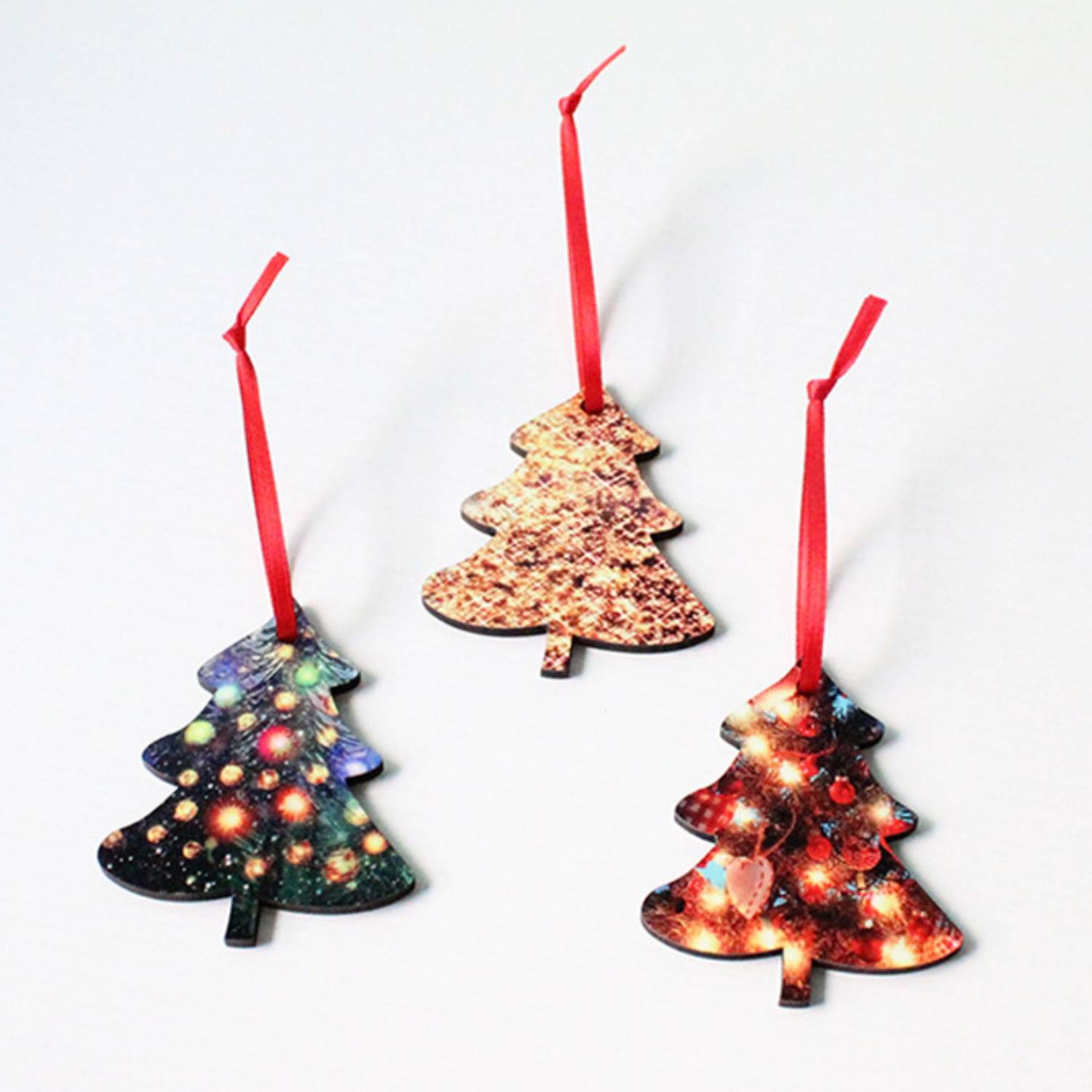 Woodblock Print Christmas Ornament – Artistic Holiday Decor 5
