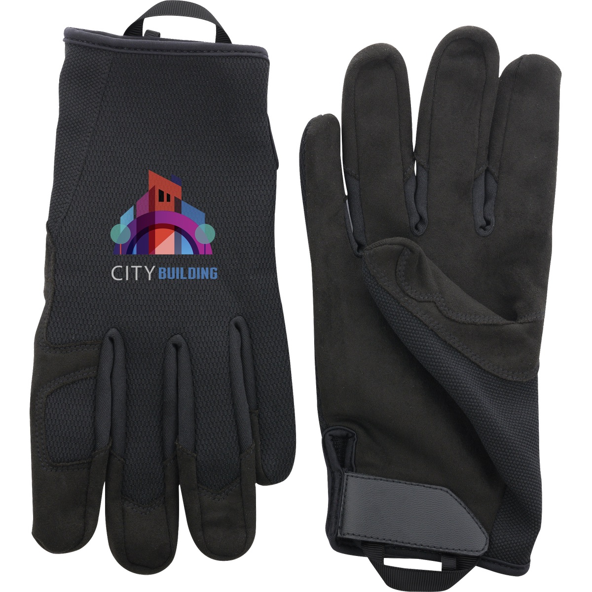 Synthetic Leather Palm & Fingertip Gloves 3