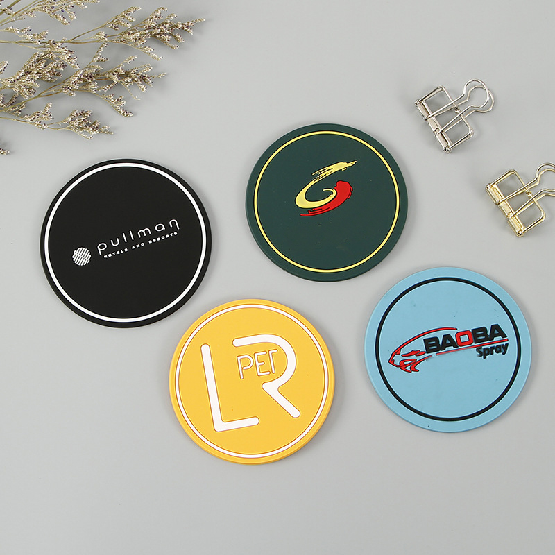 PVC Soft Rubber Cup Coaster 4