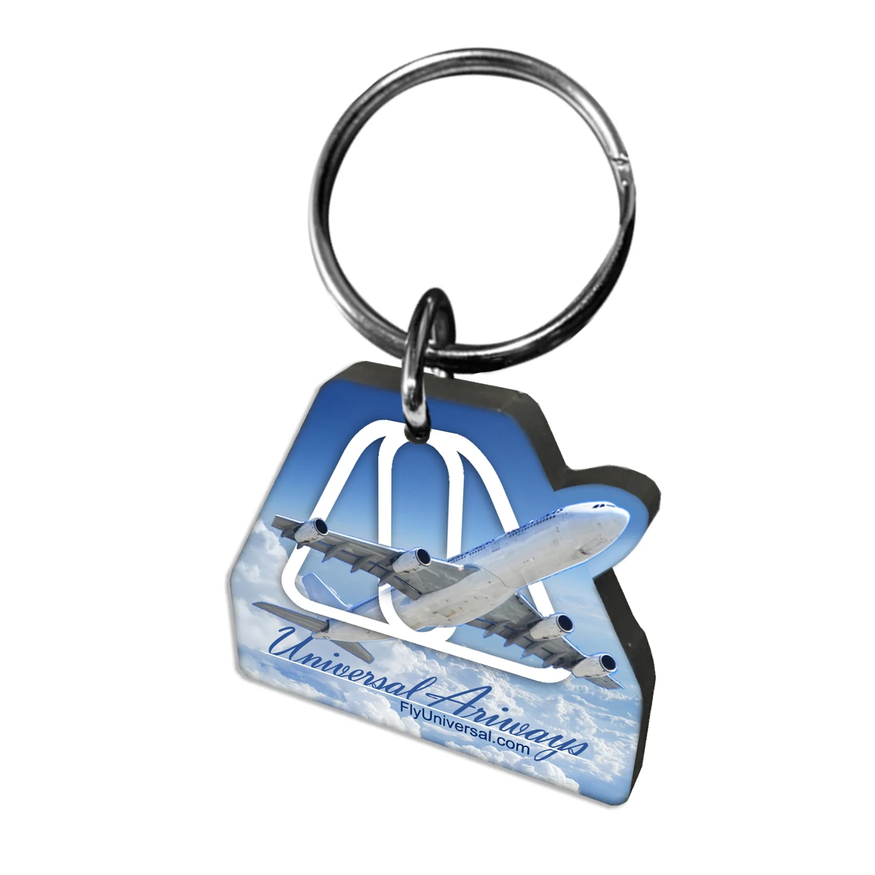1/8" Ultra Vivid Recycled Wood Keychains 21