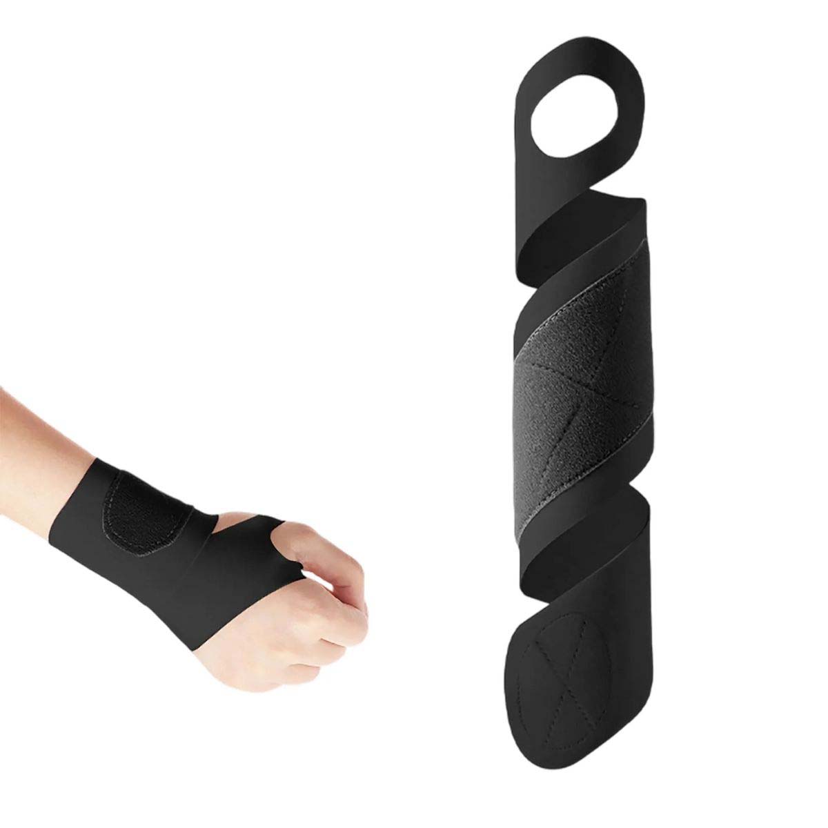Lightweight Nylon Spandex Wrist Wrap for Training 2