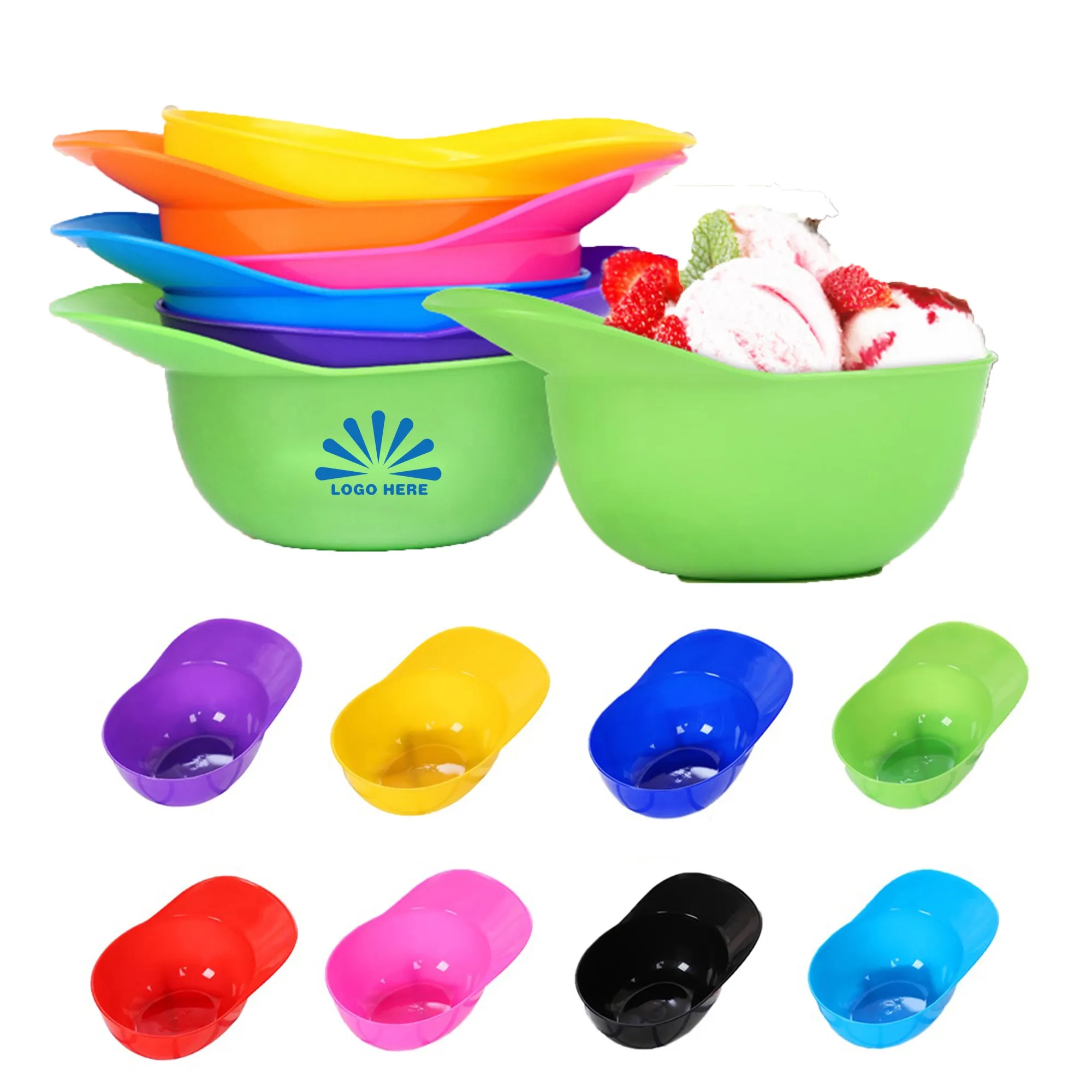 Ice Cream Helmet Bowl MOQ 100PCS" 5
