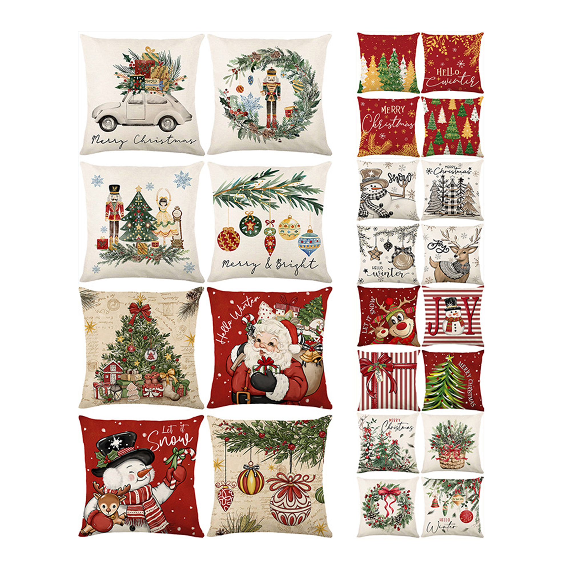 MOQ50 Throw Pillow Covers 2
