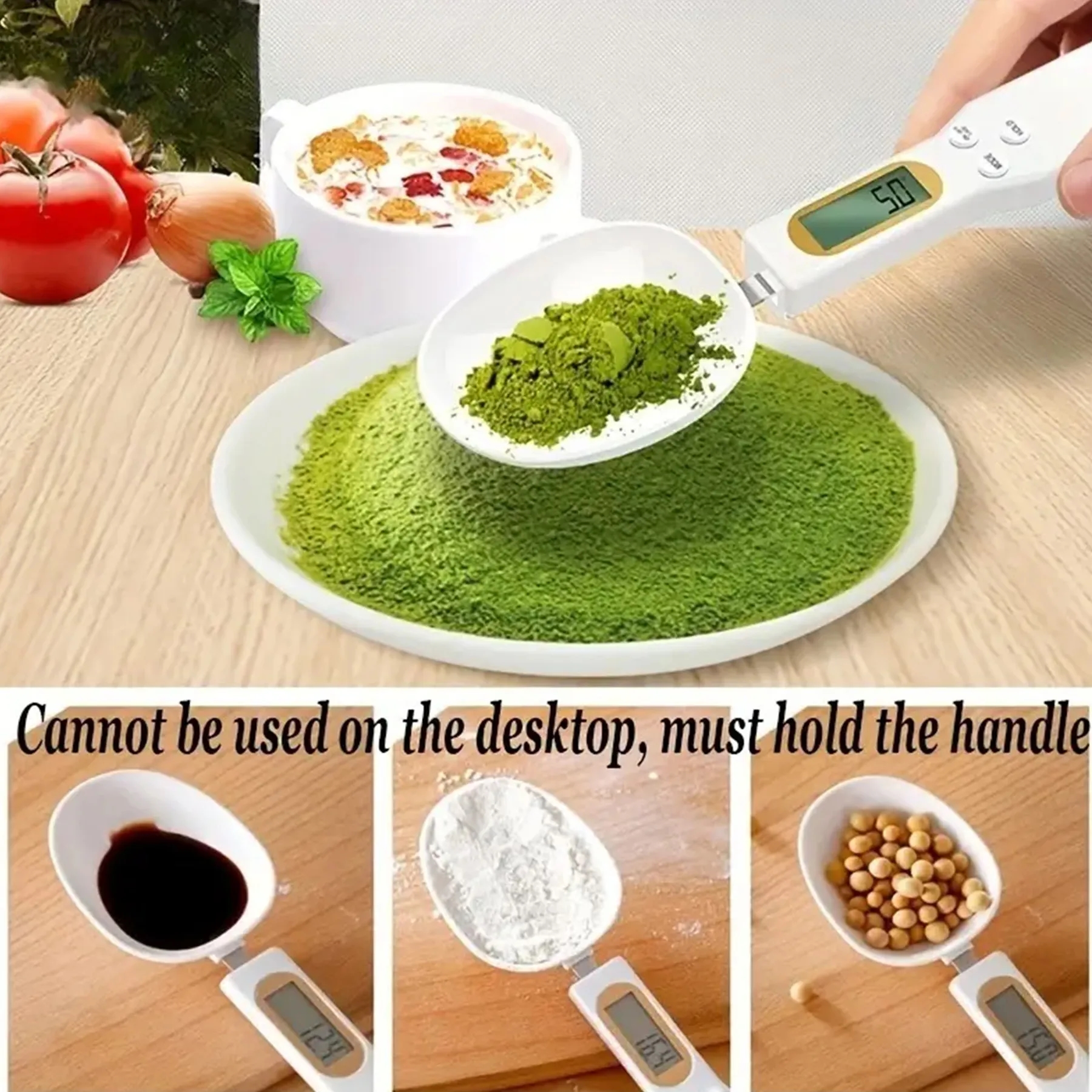 Electric Weight Scale Digital LCD Display Kitchen Spoon 6
