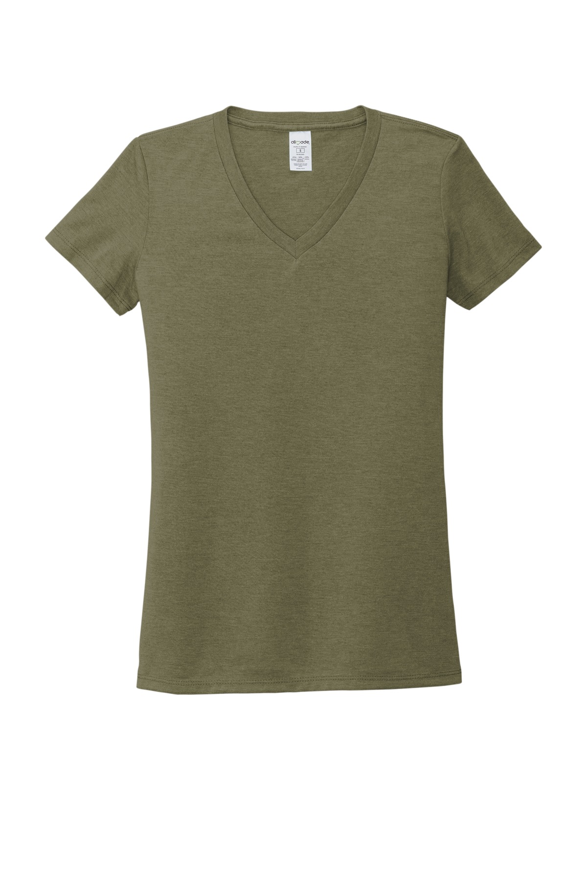 Allmade Women's Tri-Blend V-Neck Tee AL2018 1