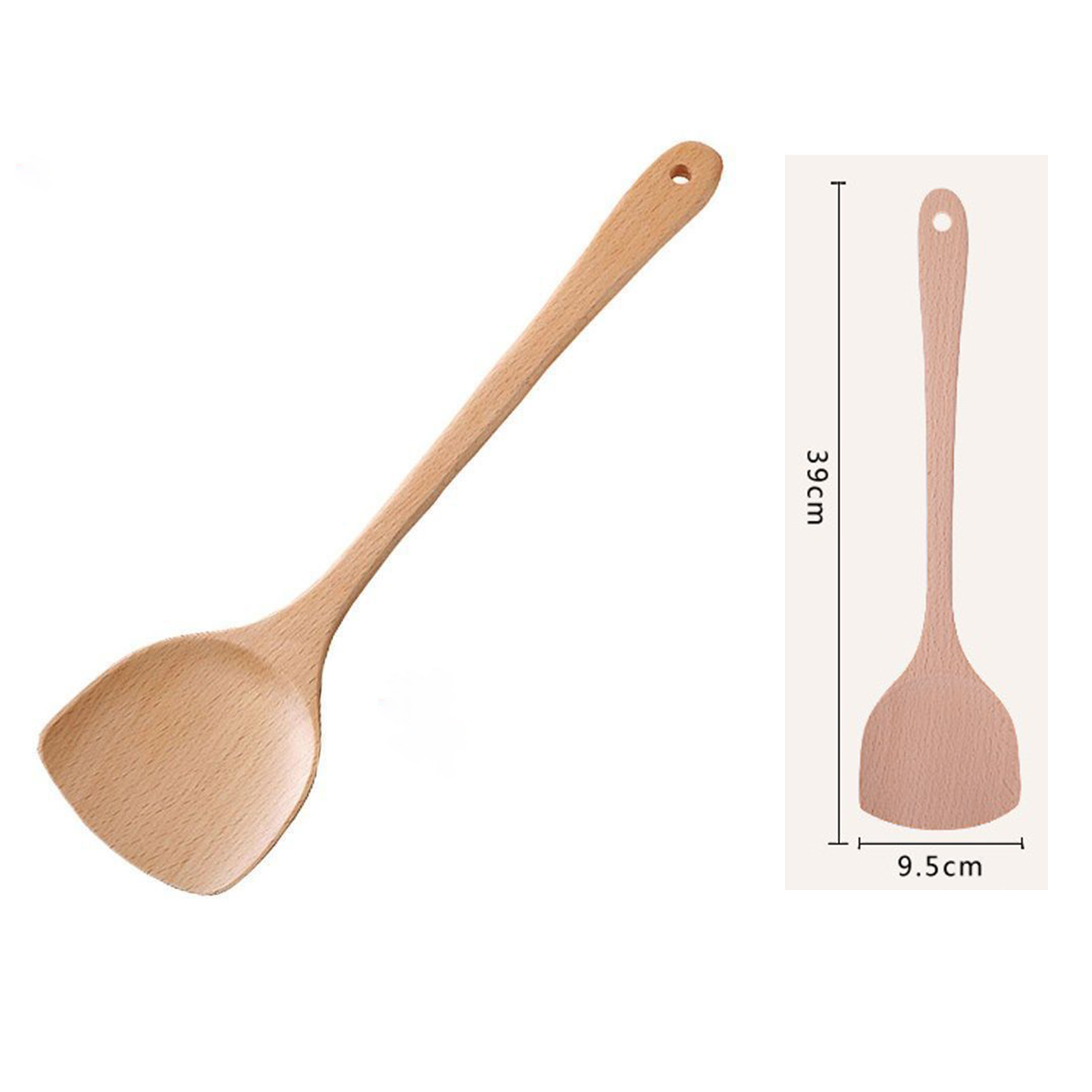 Non-Stick Pot Wood Spatula 2
