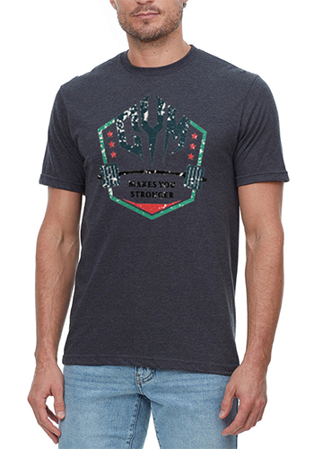 4.5 oz 60% Ringspun Cotton, 40% Recycled Polyester 2