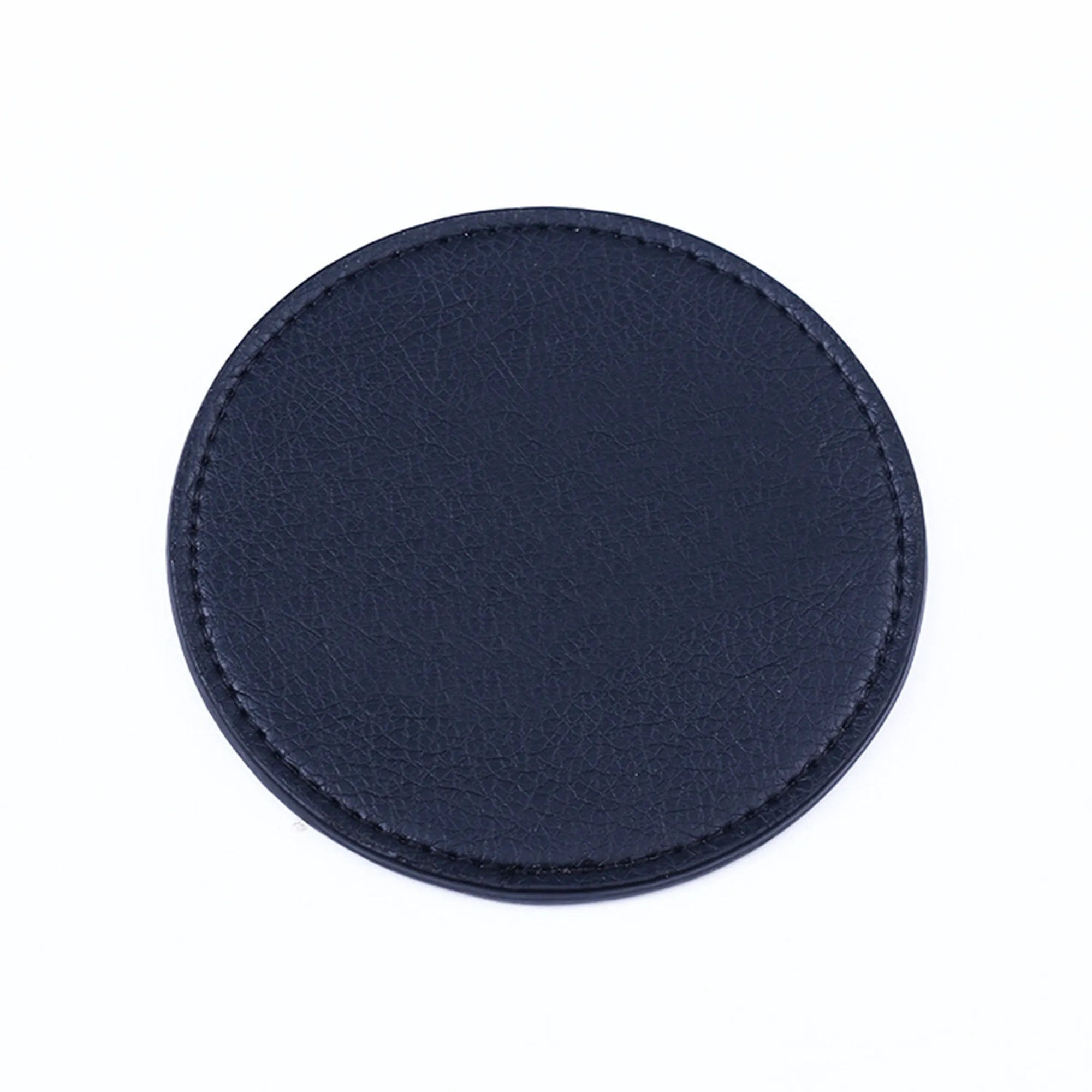 Round Pu Leather Coaster MOQ50pcs 4