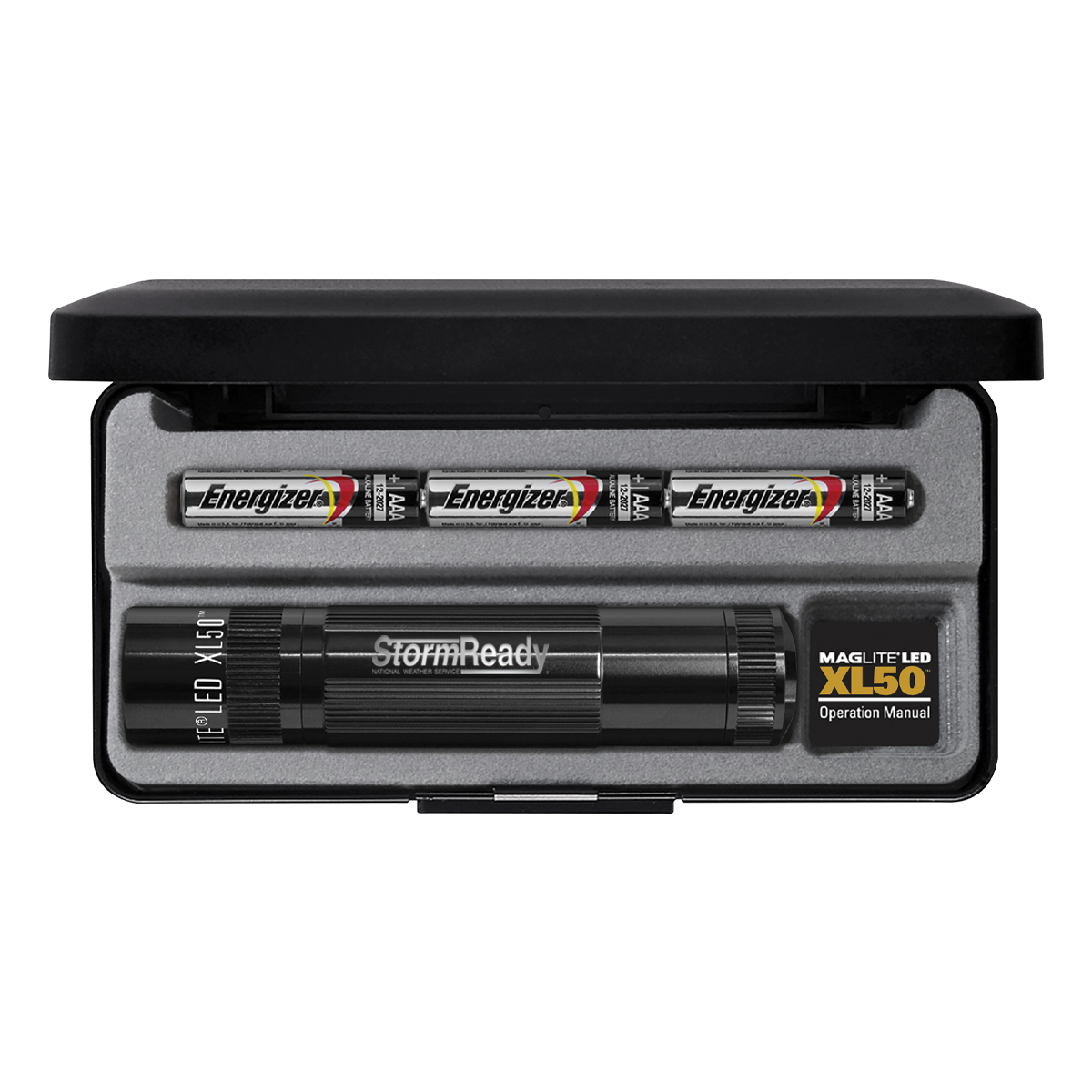 MAGLITE® XL50 LED Flashlight, Laser Engraved