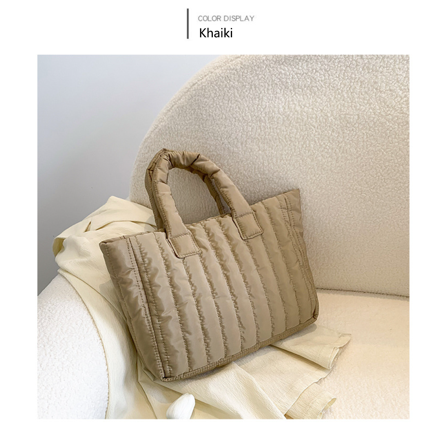 Puffer Purses Lightweight effortlessly outfit Women Tote Bag 14